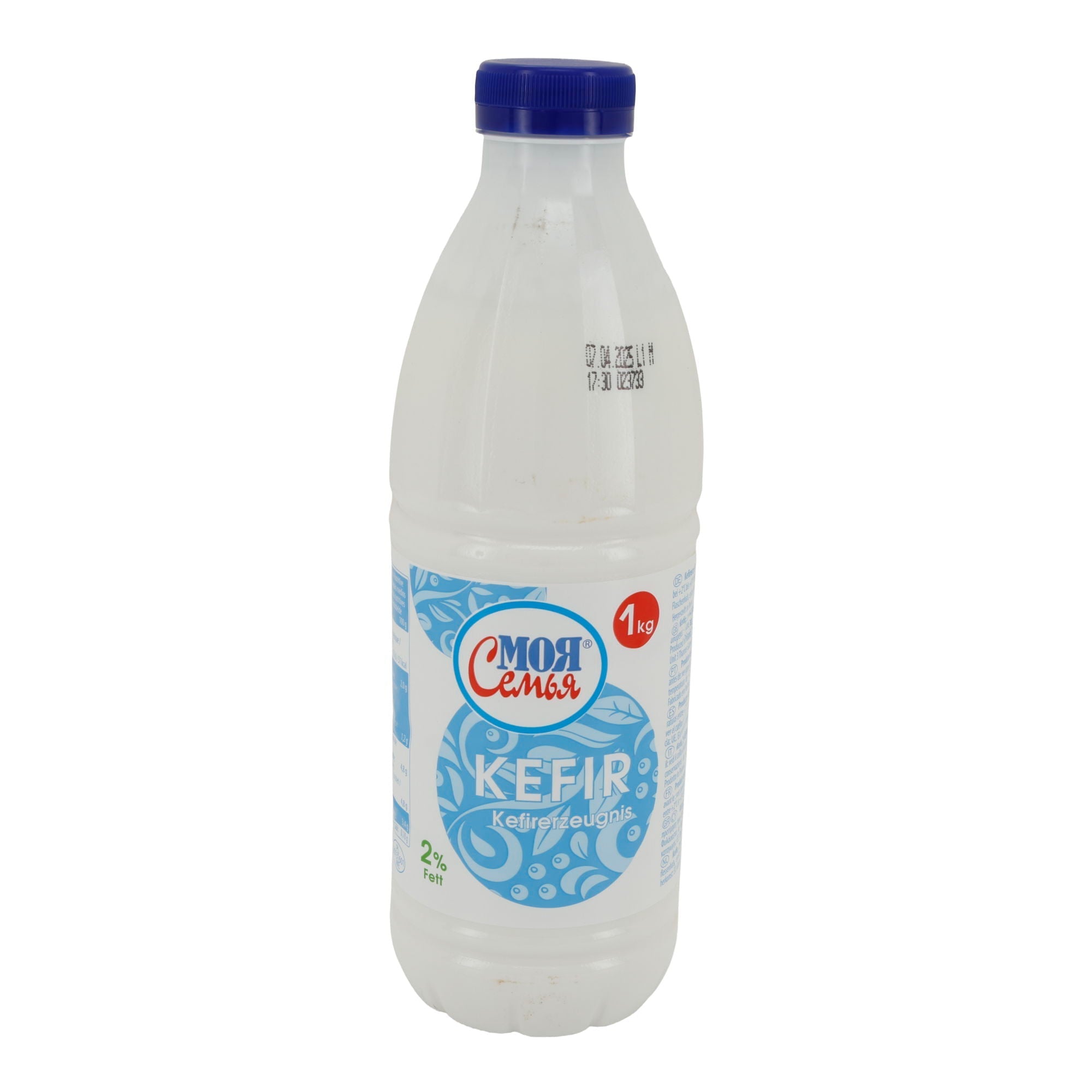 Kefir Моя Семья / My Family | Kefir | Aus pasteurisierter Milch, 2 % Fett | 1 kg Flasche MY FAMILY